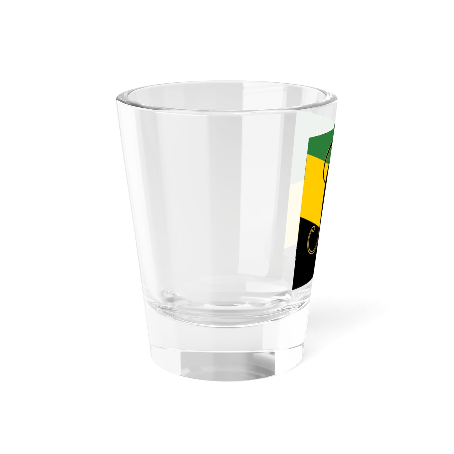Fahne Schwizerhusli Basiliensis (Switzerland) Shot Glass 1.5oz