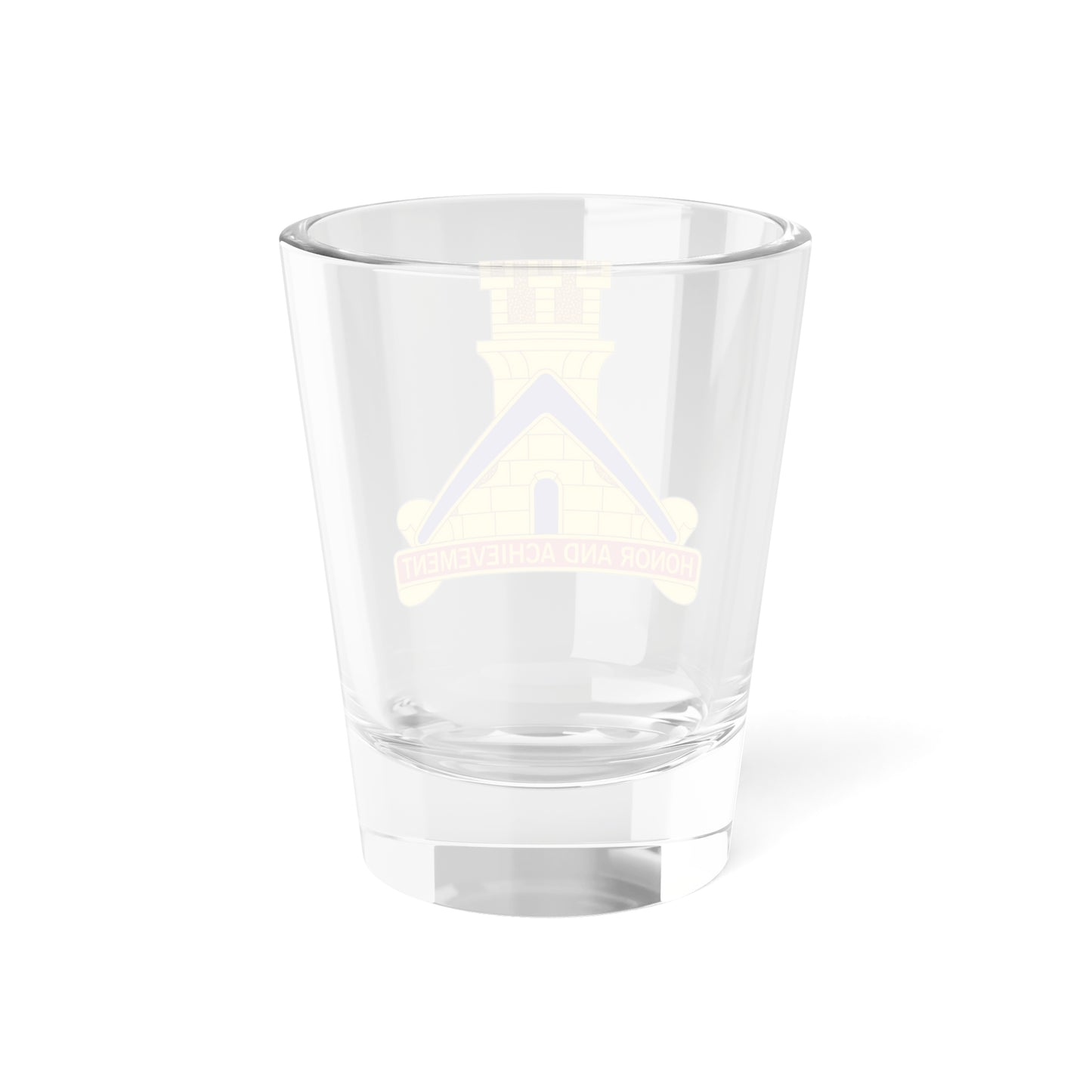 Verre à liqueur du bataillon du génie 339 (armée américaine) 1,5 oz