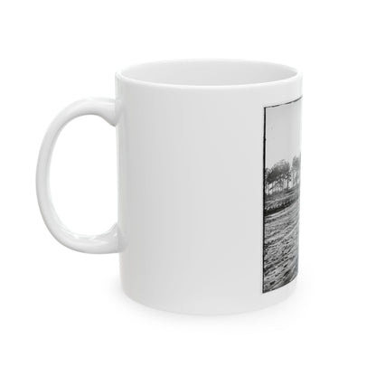 Bermuda Hundred , Virginia. View (U.S. Civil War) White Coffee Mug