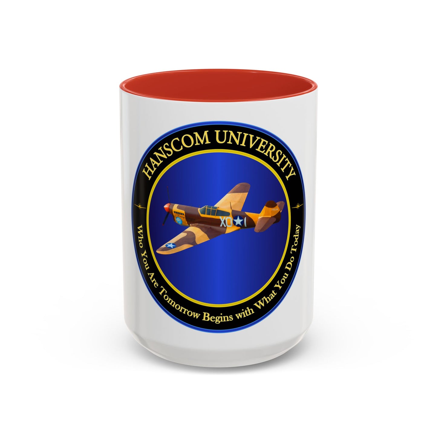Hanscom University (U.S. Air Force) Accent Coffee Mug