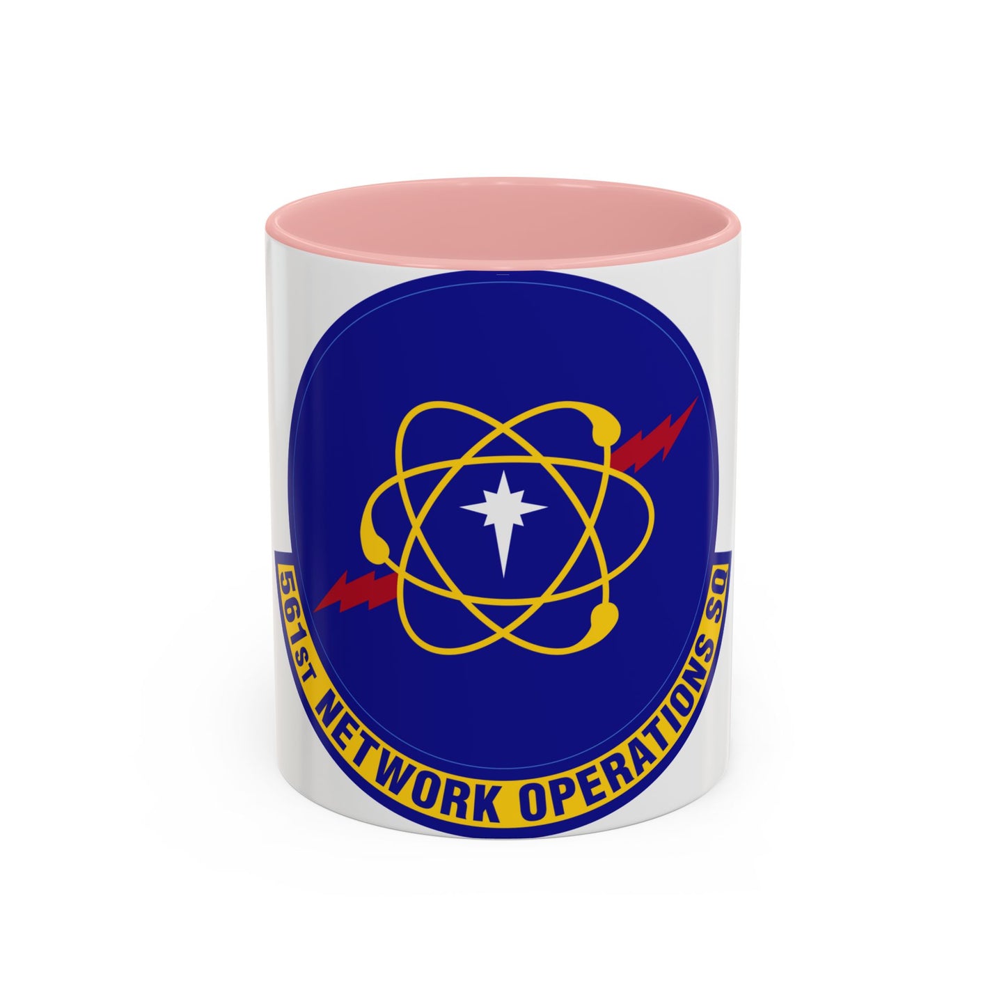 561 Network Operations Squadron ACC (U.S. Air Force) Accent Coffee Mug