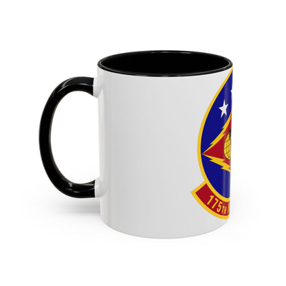 175th Information Operations Squadron (U.S. Air Force) Accent Coffee Mug