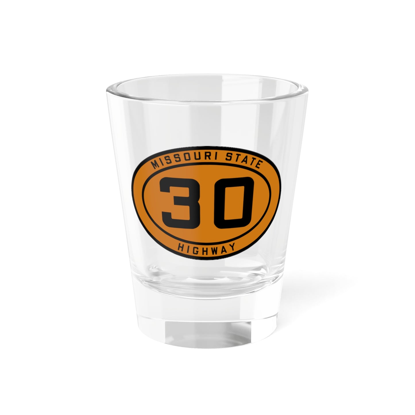 MO-30 1920 (Missouri) (Road Sign) Shot Glass 1.5oz