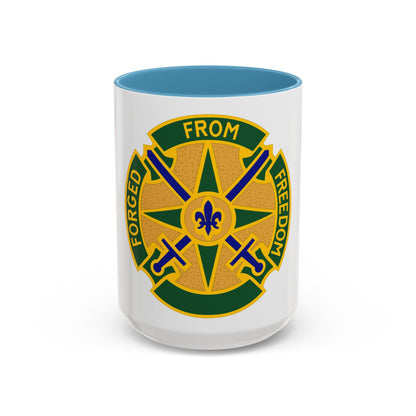 185 Military Police Battalion (U.S. Army) Accent Coffee Mug