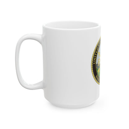 USCG Base Seattle (U.S. Coast Guard) White Coffee Mug