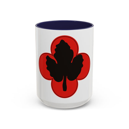 43rd Infantry Division CSIB (U.S. Army) Accent Coffee Mug