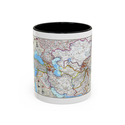 Caspian Region- Promise and Peril (1999) (Map) Accent Coffee Mug