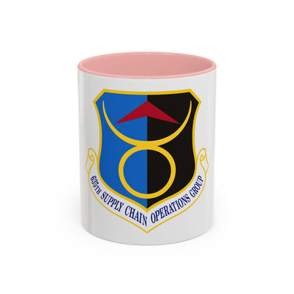 635th Supply Chain Operations Group (U.S. Air Force) Accent Coffee Mug