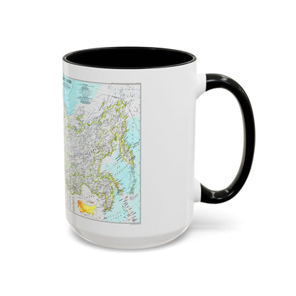 Russia - Soviet Union 1 (1990) (Map) Accent Coffee Mug