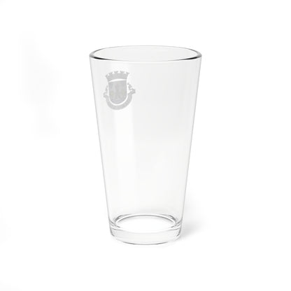 Vila Nova de Gaia COA (Coat of Arms) Pint Glass 16oz