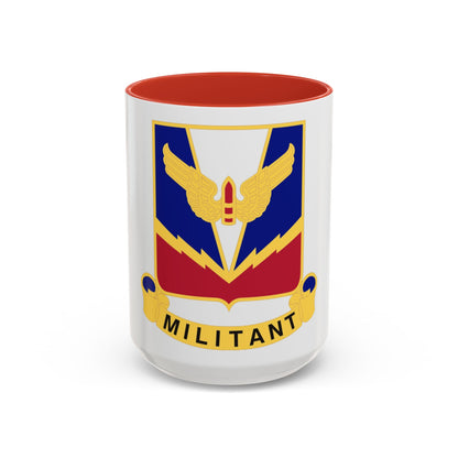 Air Defense Artillery Center and School v2 (U.S. Army) Accent Coffee Mug