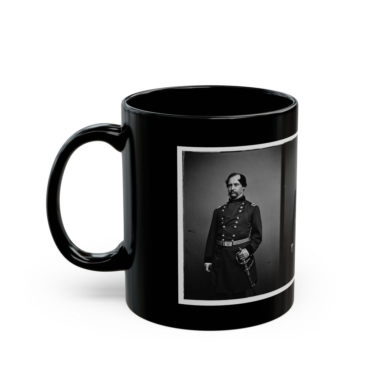 Portrait Of Maj. Gen. David Hunter, Officer Of The Federal Army (U.S. Civil War) Black Coffee Mug