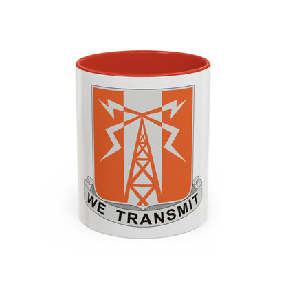52 Signal Battalion (U.S. Army) Accent Coffee Mug