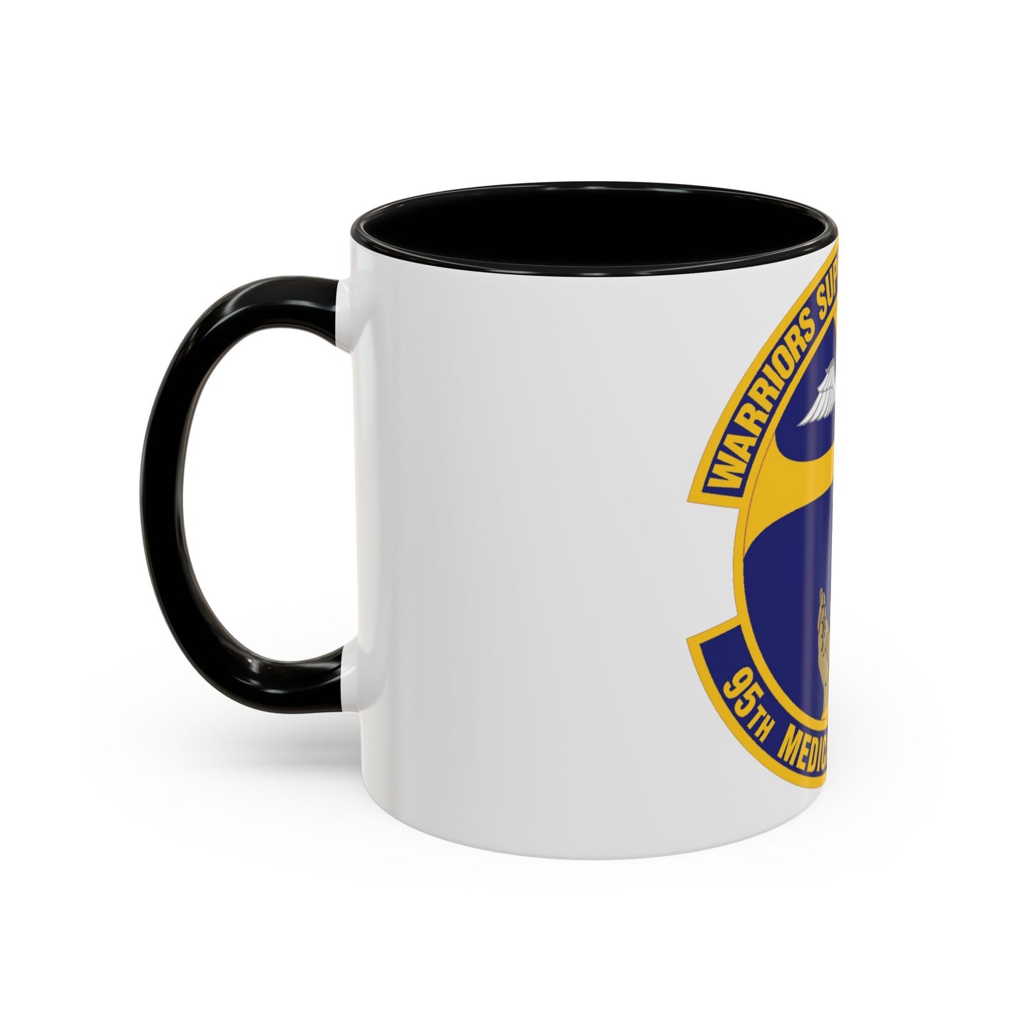 95th Medical Support Squadron (U.S. Air Force) Accent Coffee Mug