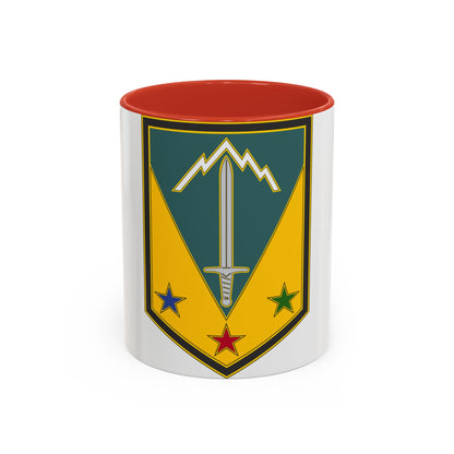 3 Maneuver Enhancement Brigade (U.S. Army) Accent Coffee Mug