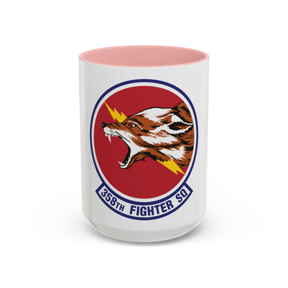 358th Fighter Squadron (U.S. Air Force) Accent Coffee Mug