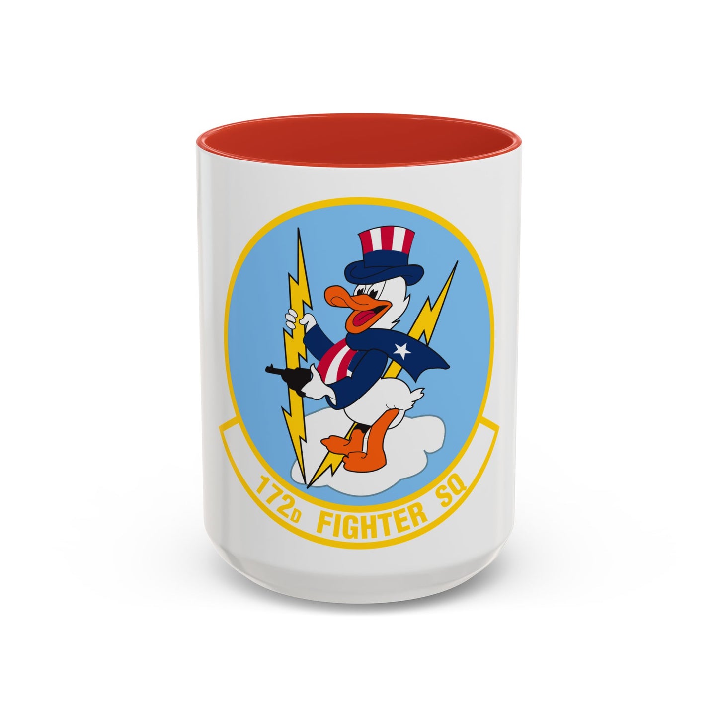 172 Fighter Squadron (U.S. Air Force) Accent Coffee Mug