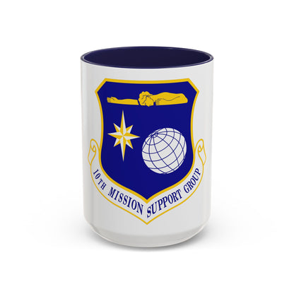 10th Mission Support Group (U.S. Air Force) Accent Coffee Mug