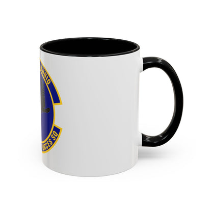 802d Security Forces Squadron (U.S. Air Force) Accent Coffee Mug