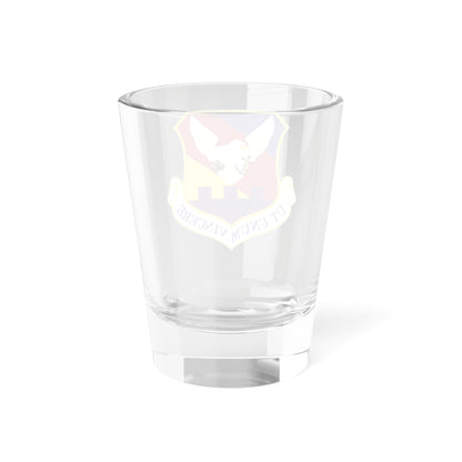 Verre à liqueur avec emblème de la 87e escadre de la base aérienne (US Air Force) 1,5 oz