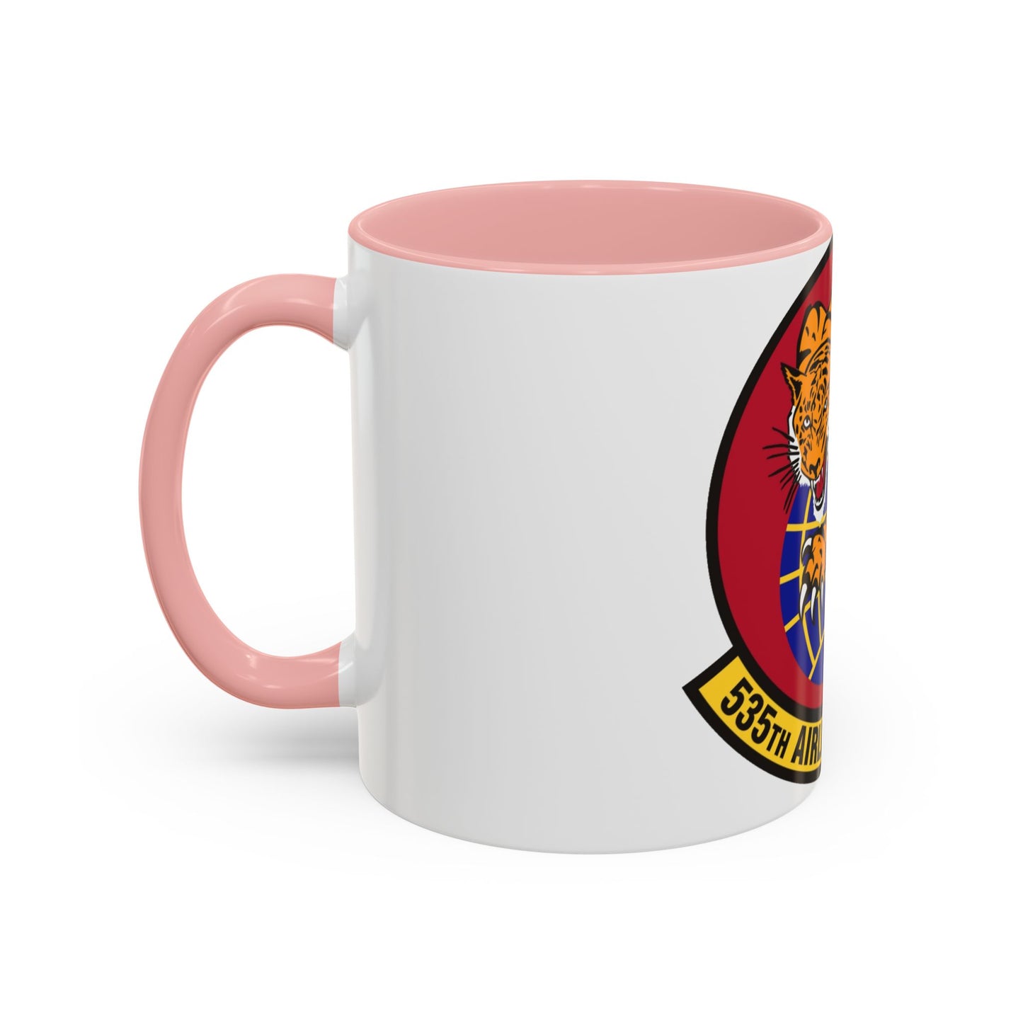 535th Airlift Squadron (U.S. Air Force) Accent Coffee Mug