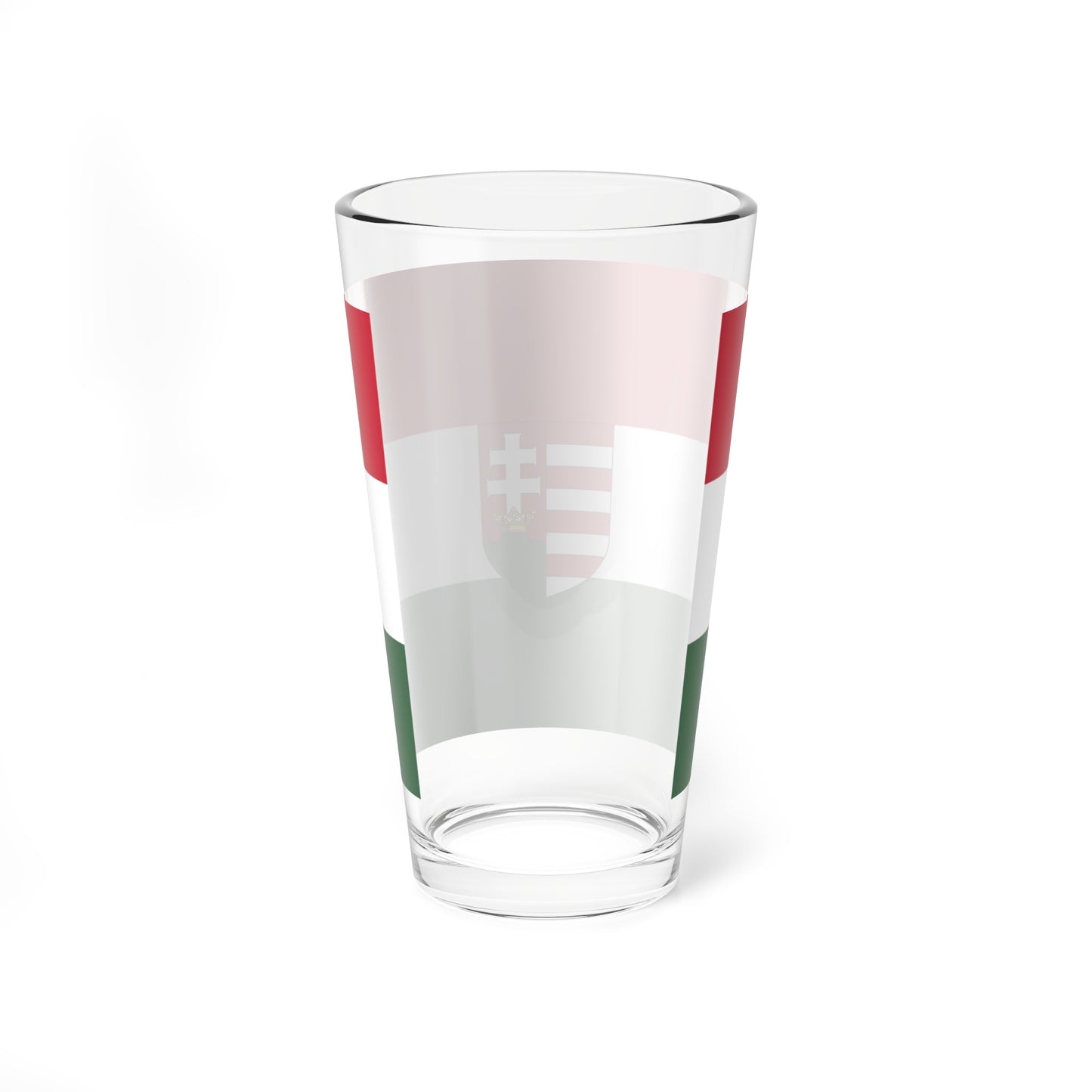Flag of Hungary 1918-1919 1946-1949 3-2 aspect ratio alternative (Hungary) Pint Glass 16oz