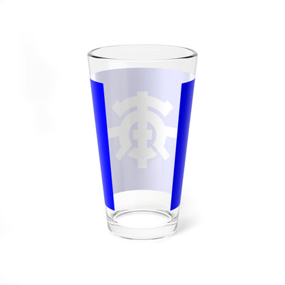 Flag of Urayasu Chiba 1909-1991 (Japan) Pint Glass 16oz