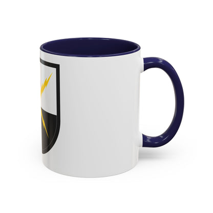 United States Cyber School (U.S. Army) Accent Coffee Mug