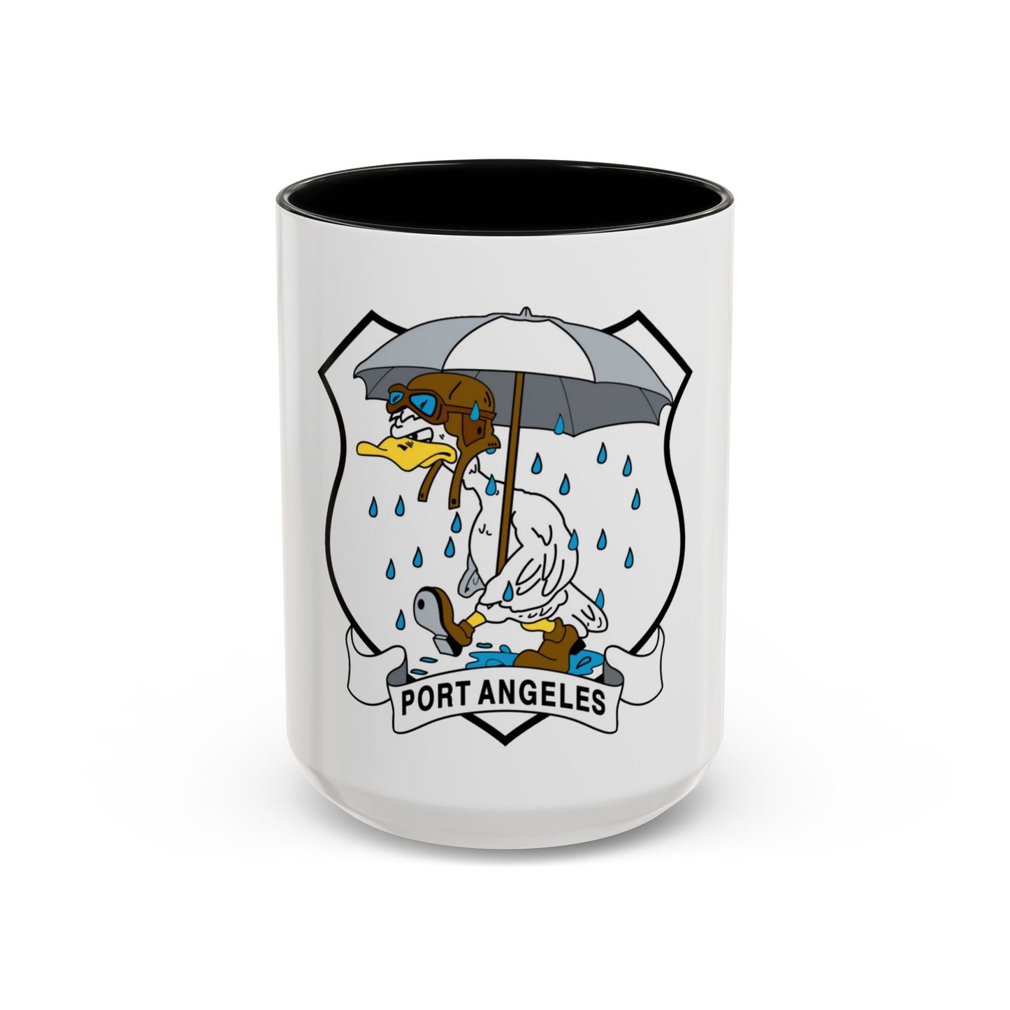 USCG Air Station Port Angeles PAAS (U.S. Coast Guard) Accent Coffee Mug