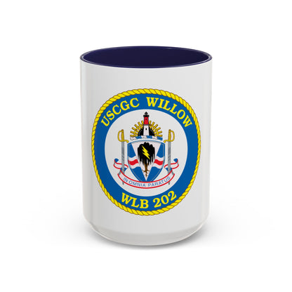 USCGC Willow WLB 202 (U.S. Coast Guard) Accent Coffee Mug