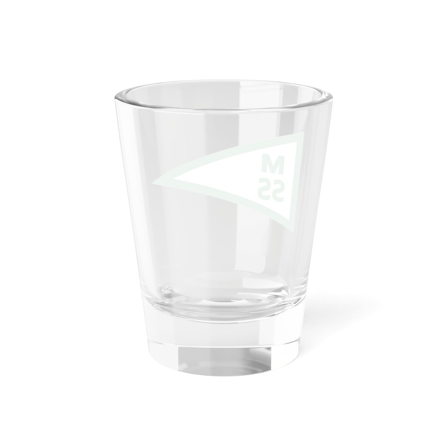Burgee of Motala Segelsallskap (Sweden) Shot Glass 1.5oz
