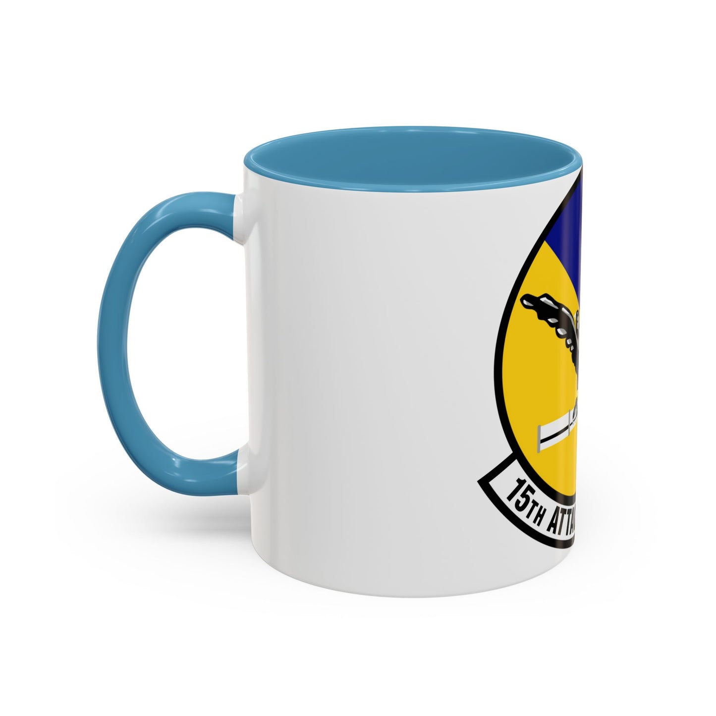 15th Attack Squadron Emblem (U.S. Air Force) Accent Coffee Mug