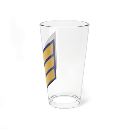 03. KAF SGT (Kuwait) (Military Rank) Pint Glass 16oz
