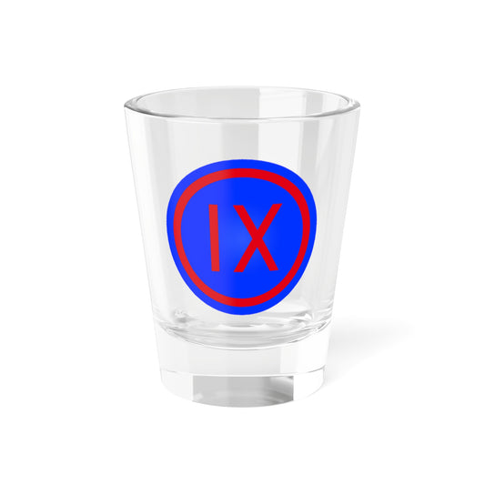 Verre à liqueur IX Corps (armée américaine) 1,5 oz