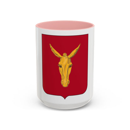 99th Field Artillery Battalion v2 (U.S. Army) Accent Coffee Mug