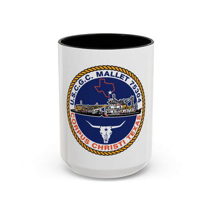 USCGC Mallet 75304 (U.S. Coast Guard) Accent Coffee Mug