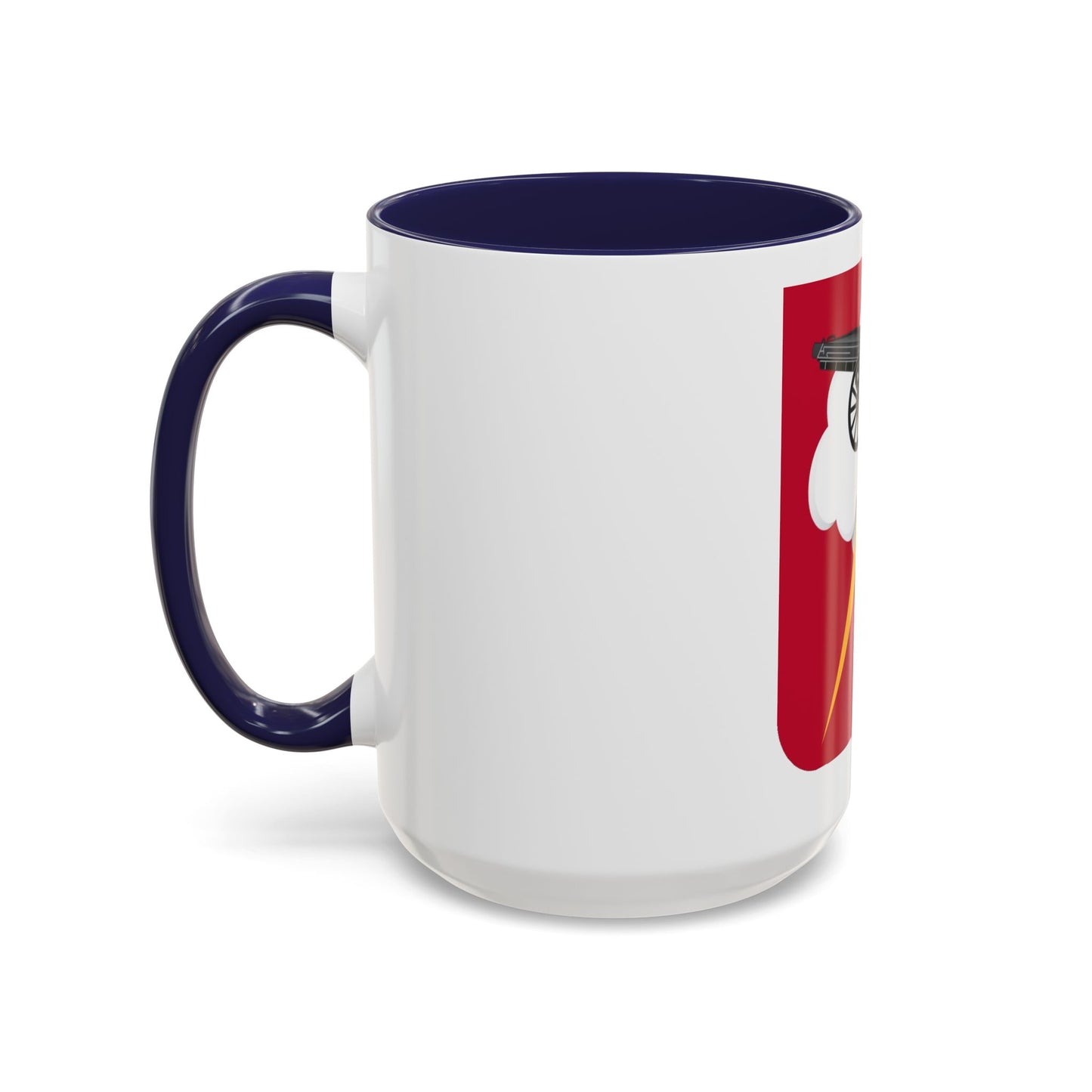 457th Airborne Field Artillery Battalion v2 (U.S. Army) Accent Coffee Mug