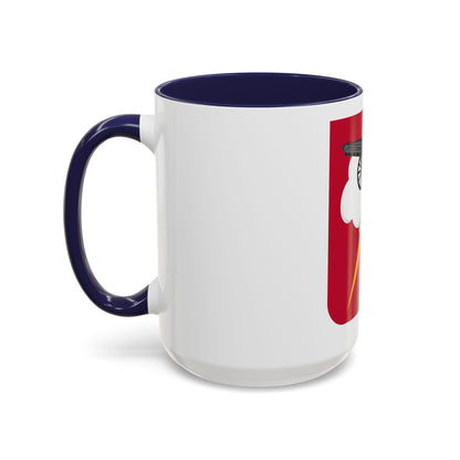 457th Airborne Field Artillery Battalion v2 (U.S. Army) Accent Coffee Mug