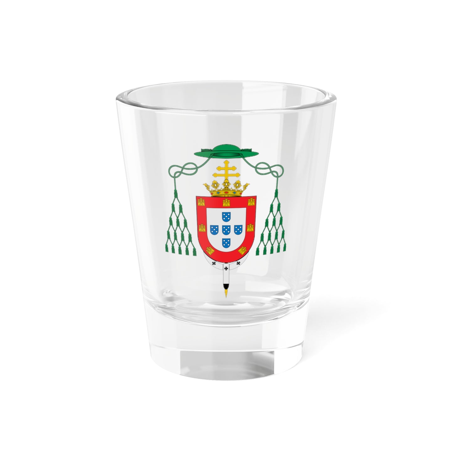 Coat of arms of José de Bragança Gaspar de Bragança (Portugal) (Coat of Arms) Shot Glass 1.5oz