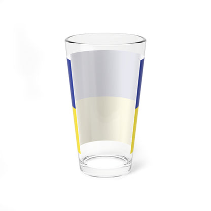 Flag of Santiago de Machaca Bolivia (Bolivia) Pint Glass 16oz