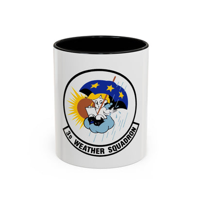 3 Weather Squadron ACC (U.S. Air Force) Accent Coffee Mug