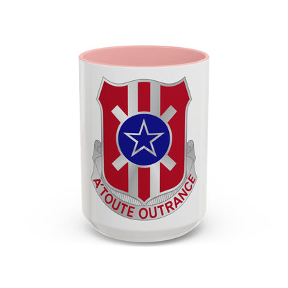 854 Engineer Battalion (U.S. Army) Accent Coffee Mug