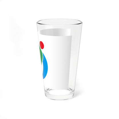 Flag of Tsuno Kochi (Japan) Pint Glass 16oz