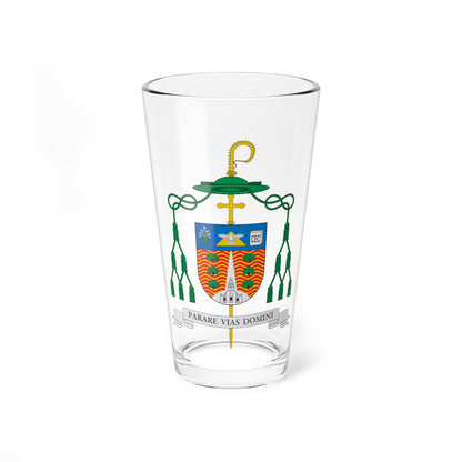 Escudo de Amadeo Rodríguez Magro (Spain) (Coat of Arms) Pint Glass 16oz