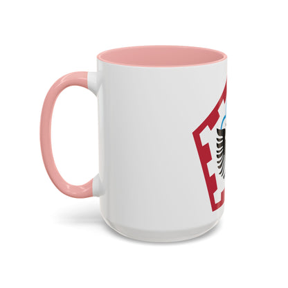 555th Engineer Brigade (U.S. Army) Accent Coffee Mug
