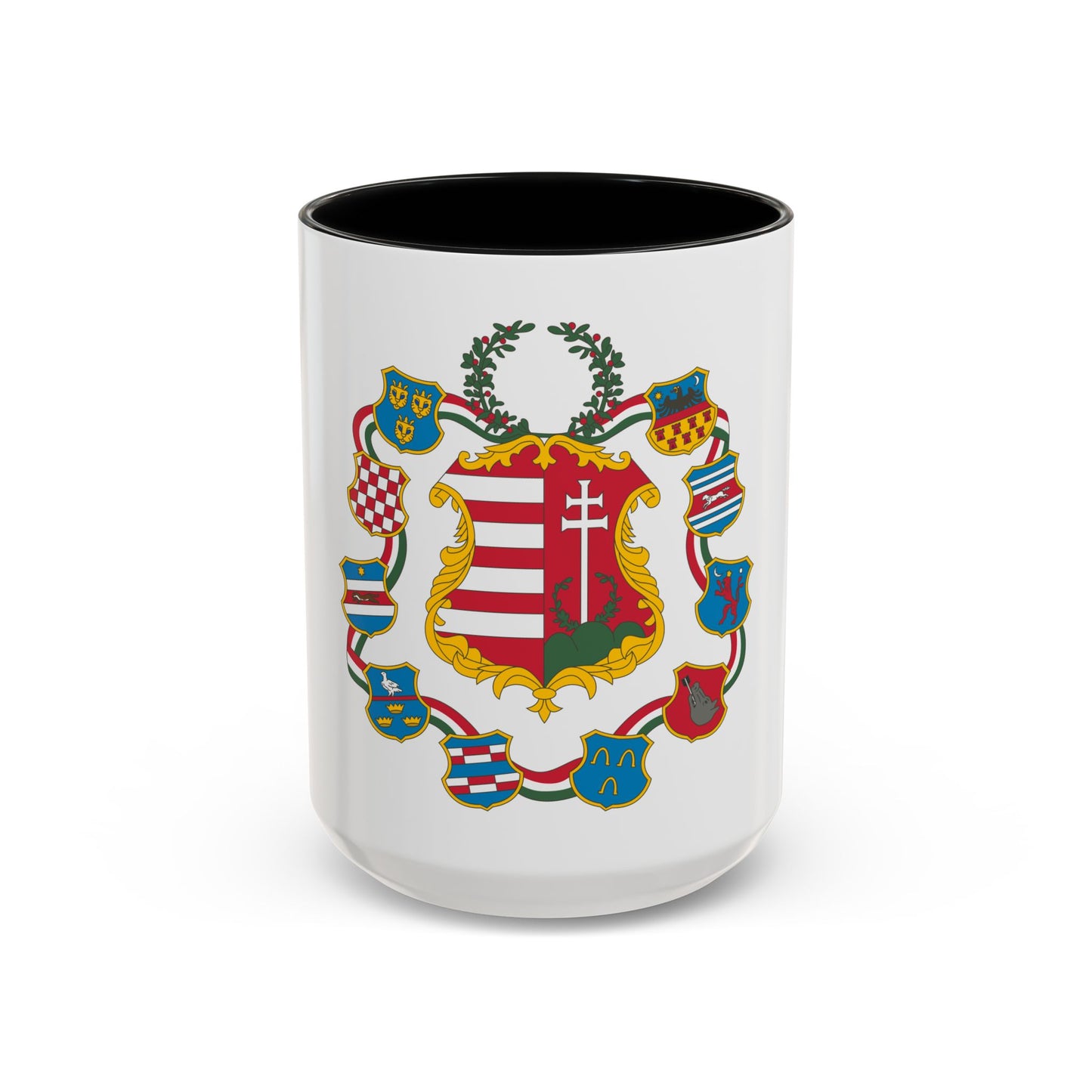 Great coat of arms of Hungary (1849) - Accent Coffee Mug