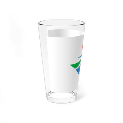 Flag of Kanzaki Saga (Japan) Pint Glass 16oz