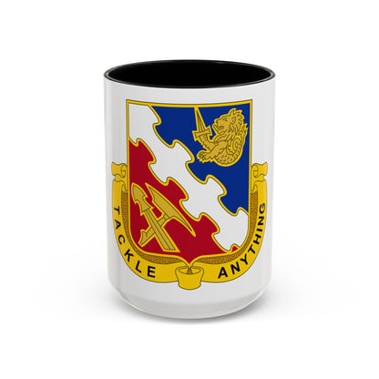 863 Engineer Battalion (U.S. Army) Accent Coffee Mug