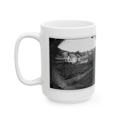 Antietam, Maryland. Bridge Across The Antietam. Northeast View (U.S. Civil War) White Coffee Mug
