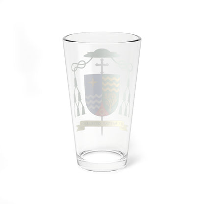 Escudo de Jesús Moliné Labarta (Spain) (Coat of Arms) Pint Glass 16oz